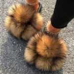 Fur Exlusive Slippers Helly