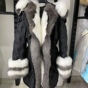 Parka “Helly” with Two Tone Fox Fur - Image 6