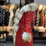 Parka “Helly” with Golden Fox Fur