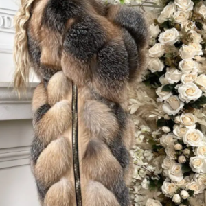 Paloma Frost Fox Fur Coat 4 in 1 - Image 4