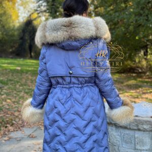 Parka “Helly” with Golden Fox Fur - Image 8