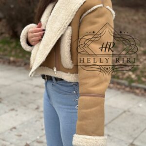 Lamb Leather Jacket - Image 3