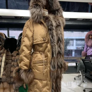 Parka Helly with colorized Argentine Fox Fur - Image 6