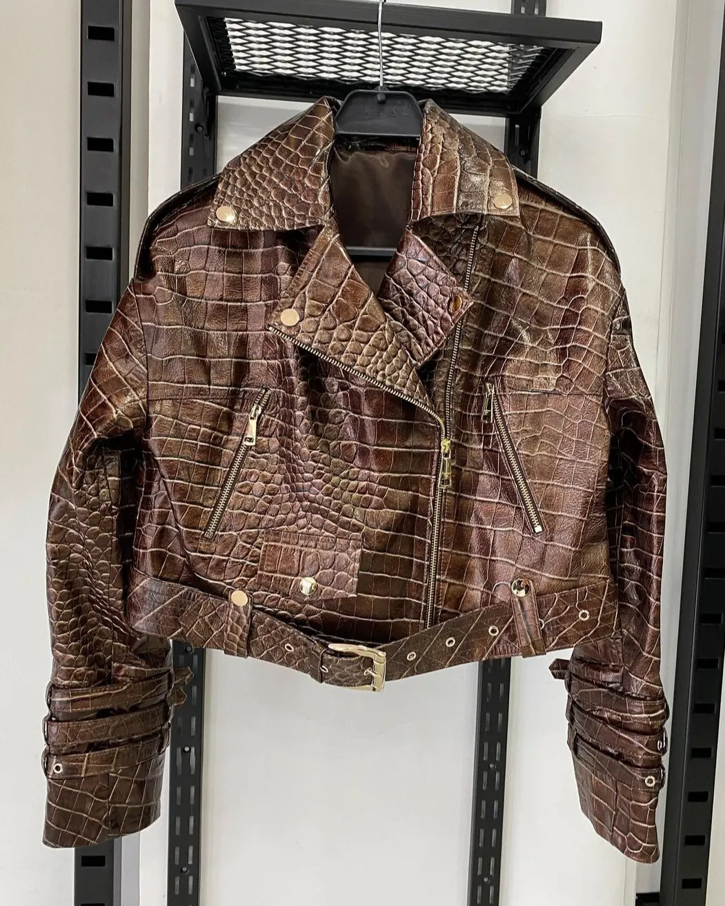 Leather Jacket Kroko 04