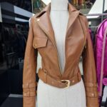 Brown Leather Jacket HR10