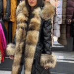 Parka "Helly" with Racoon Fur