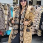 New Design Parka Helly with colorized Argentine Fox Fur