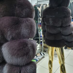 Juliana Fox Fur Coat - Image 3