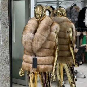 Ophelia Shadow Fox Fur Coat 12 in 1 - Image 10