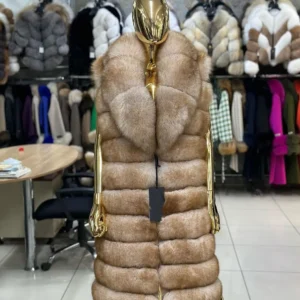 Ophelia Shadow Fox Fur Coat 12 in 1 - Image 6