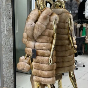 Ophelia Shadow Fox Fur Coat 12 in 1 - Image 5