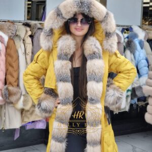 Parka "Helly" with Frost Fox Fur - Image 5