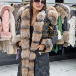 Parka "Helly" with Argentine Fox Fur