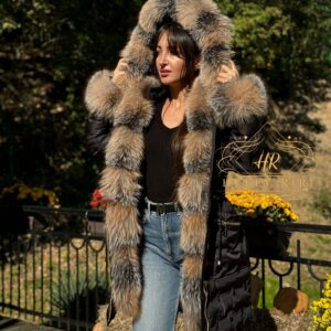 Parka "Helly" with Frost Fox Fur - Image 7