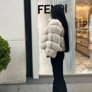 Seraphina Fox Fur Coat - Image 3