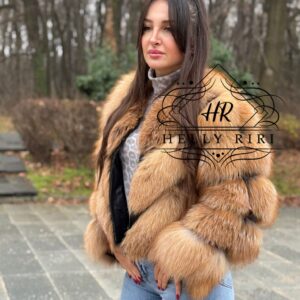 Valentina Fox Fur Coat - Image 3