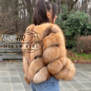 Valentina Fox Fur Coat - Image 7
