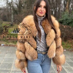 Valentina Fox Fur Coat - Image 8