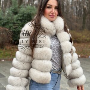 Isabella Fox Fur Coat - Image 5