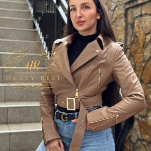 Leather Jacket "Helly" - Image 4