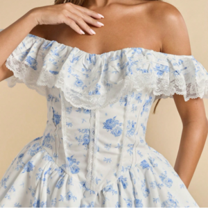 Dress Elena with Flowers - Image 11