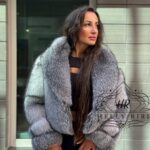 Anastasia Silver Fox Fur Coat