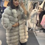 Beatrix Long Fox Fur Coat