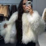 Azura LLama Fur Coat