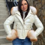 Pearl Helly Riri Jacket with Shadow Fox Fur